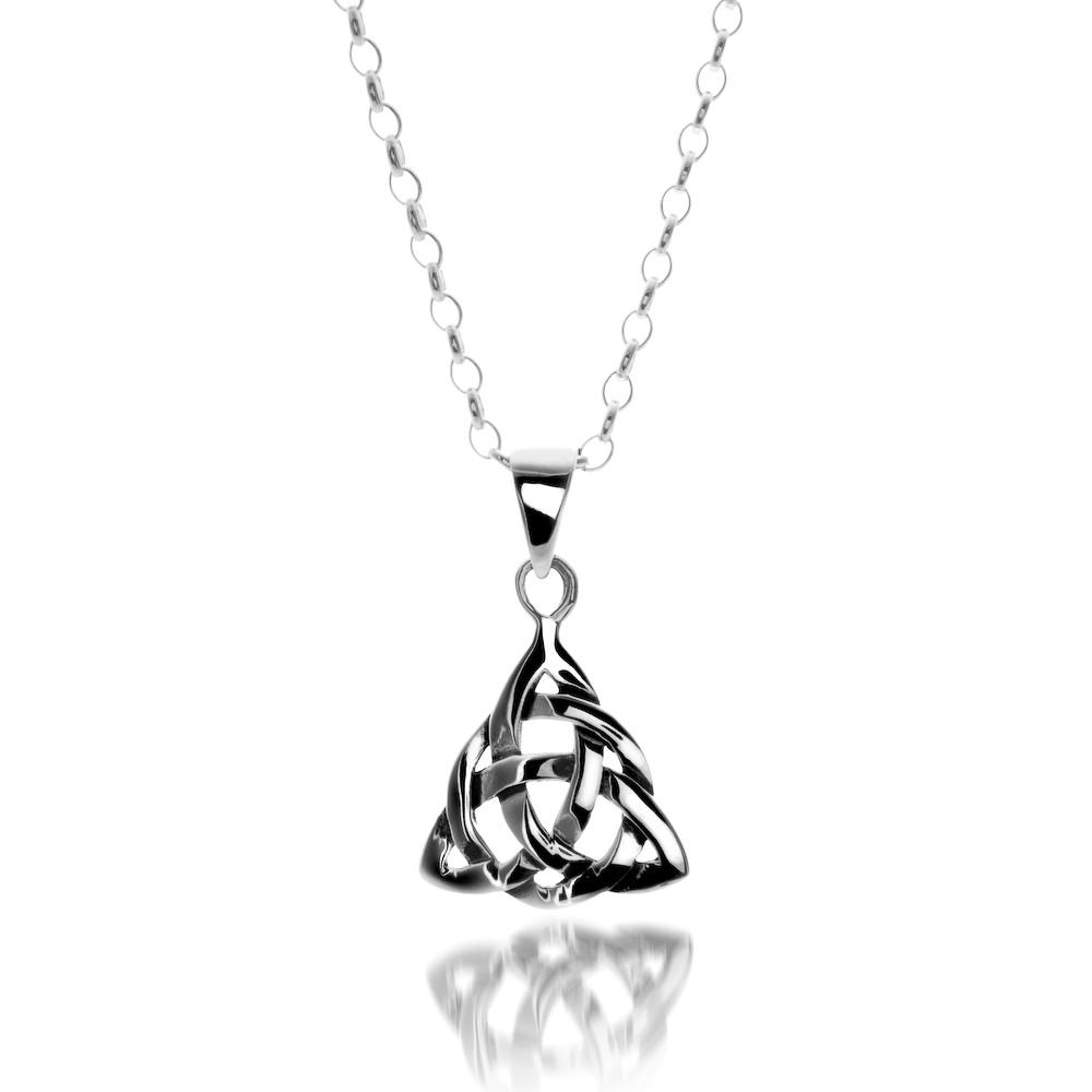 Sterling Silver Knotwork Pendant